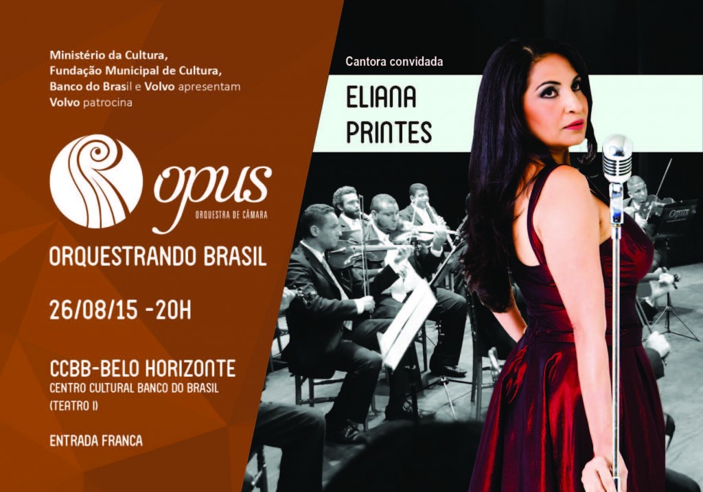 Eliana Prtintes e Orquestar opus CCBB Belo Horizonte